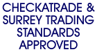 Checkatrade and Surrey Trading Standards Approved